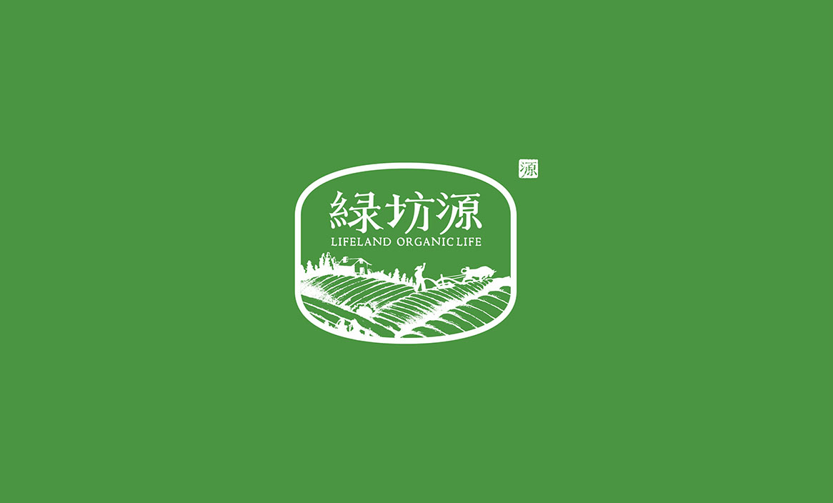 绿坊源农业品牌标志设计